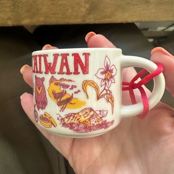 ⭐️Starbucks⭐️ Been There Series 2023 Taiwan 2 OZ Ornament NWT - Picture 4 of 10